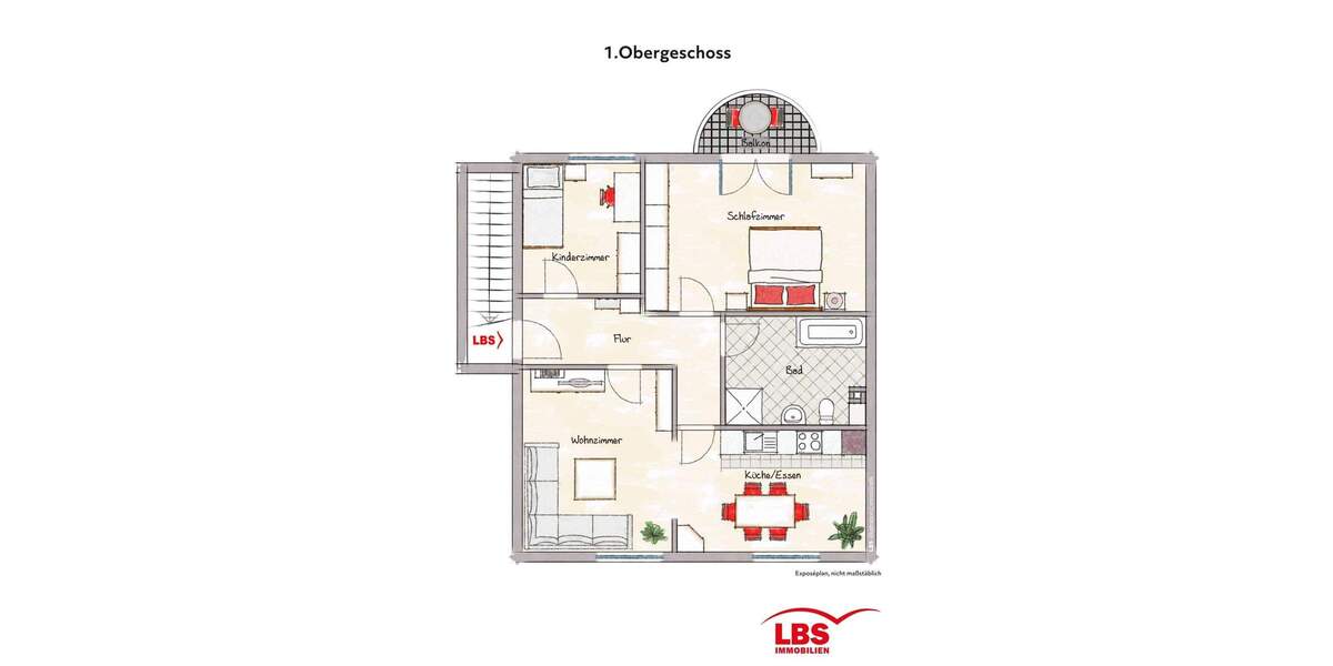 Etagenwohnung Nickenich - 3 Zimmer, 87 m&sup2;, 199.000&euro; | Angebot:26778212