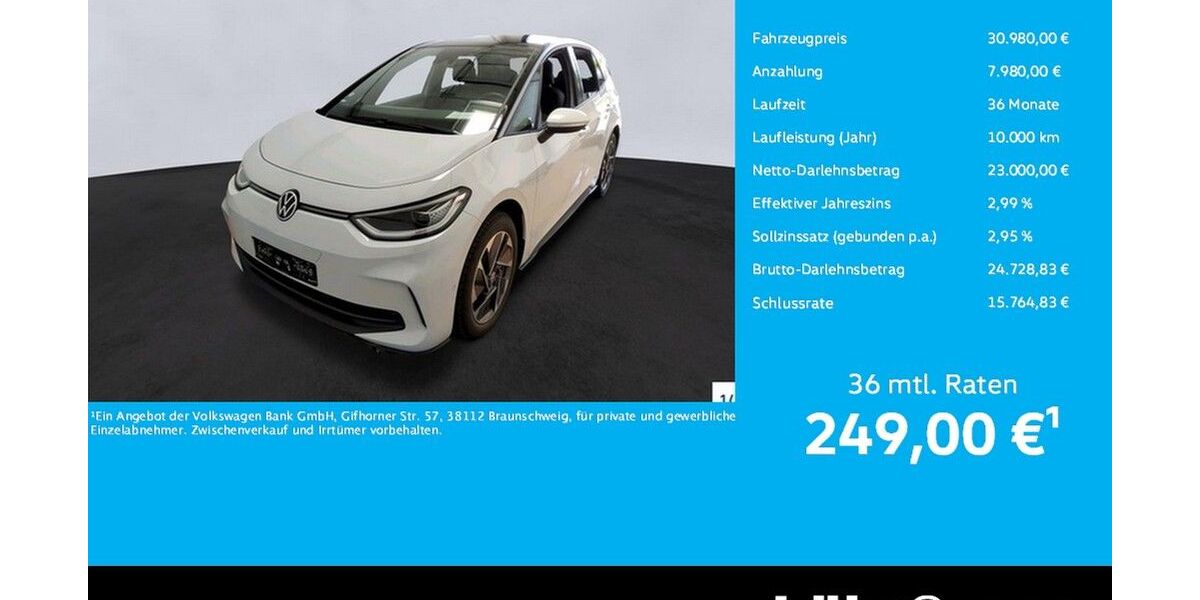 VW ID.3 14.170 km 30.980 &euro; Koblenz 56076