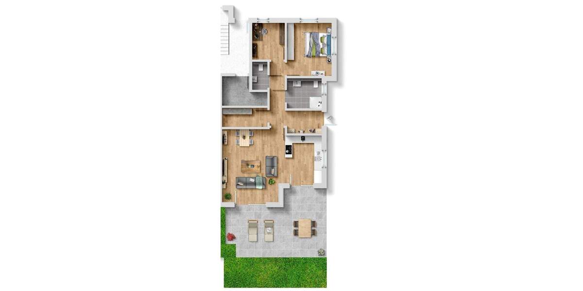 Etagenwohnung Horhausen - 3 Zimmer, 95 m&sup2;, 352.000&euro; | Angebot:25822708