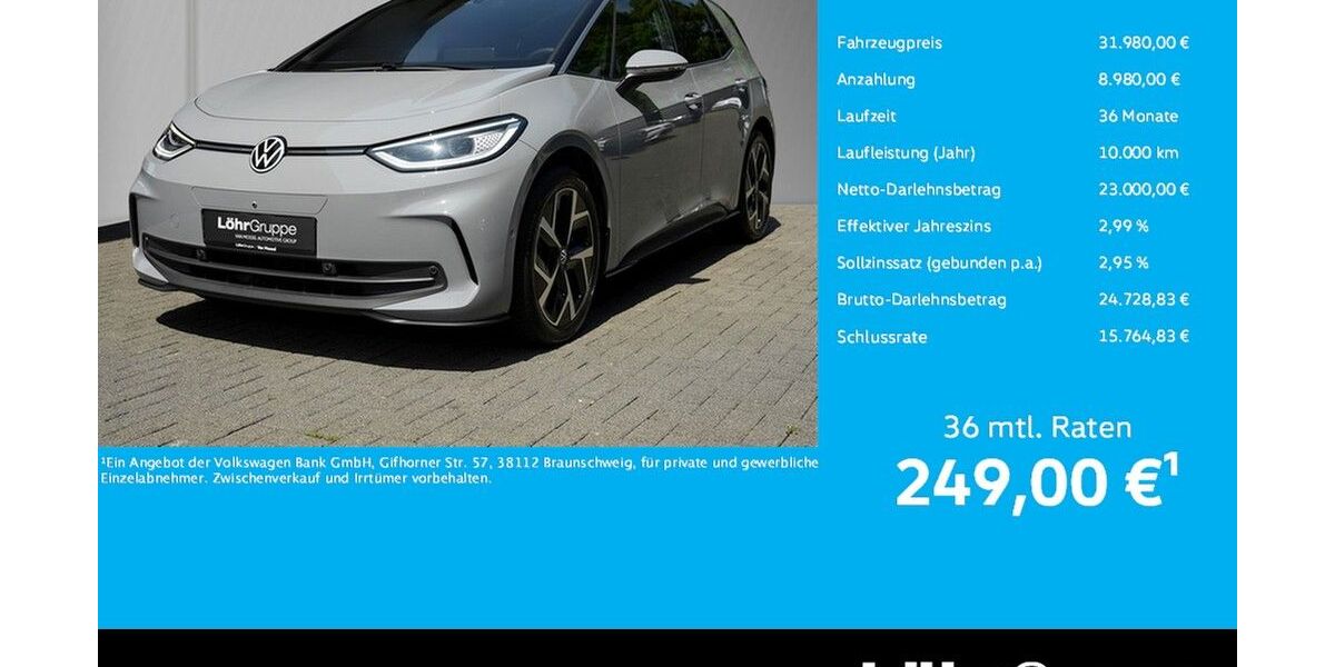 VW ID.3 29.040 km 31.980 &euro; Koblenz 56076
