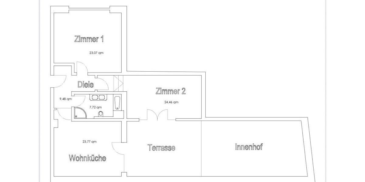 Erdgeschoßwohnung Bad Honnef - 3 Zimmer, 89 m&sup2;, 310.000&euro; | Angebot:25172979
