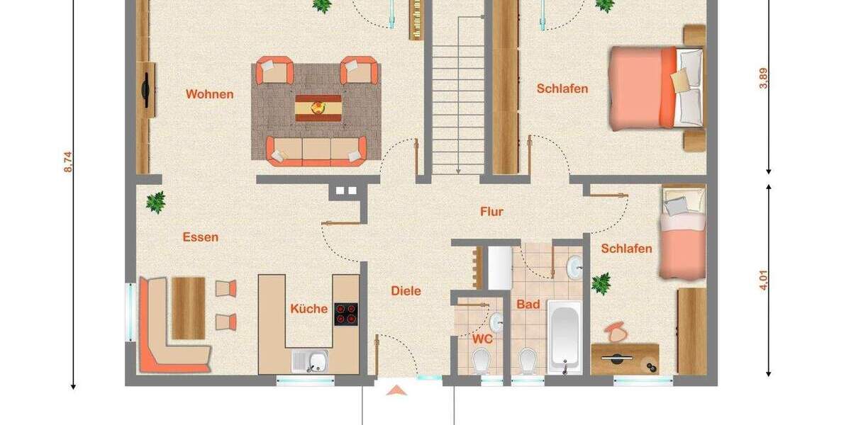 Einfamilienhaus Neustadt (Wied) Neustadt - 6 Zimmer, 167 m&sup2;, 219.000&euro; | Angebot:25668158