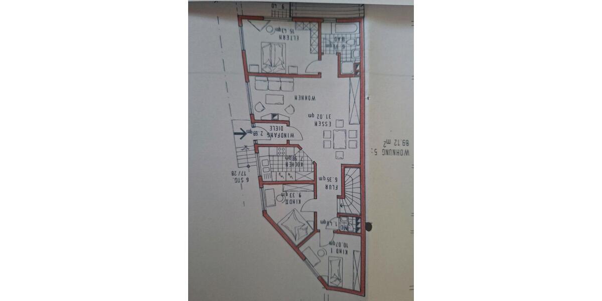 Etagenwohnung Andernach - 7 Zimmer, 240 m&sup2;, 240.000&euro; | Angebot:26677012