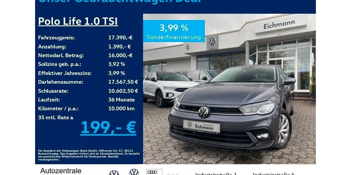 VW Polo 12.700 km 17.390 &euro; Heiligenroth 56412