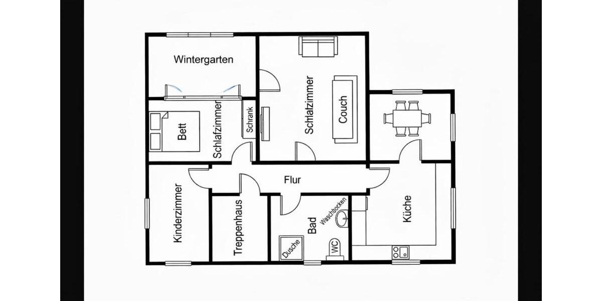 Erdgeschoßwohnung Erpel - 4 Zimmer, 92 m&sup2;, 1.550&euro; | Angebot:25572228