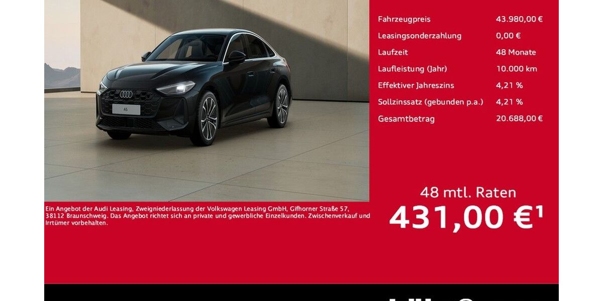 Audi A5 13.949 km 43.980 &euro; Koblenz 56070