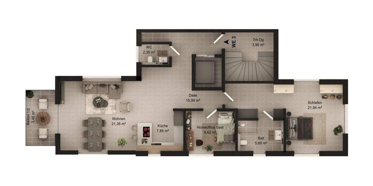 Einfamilienhaus Bad Honnef - 3 Zimmer, 539.000&euro; | Angebot:25749991