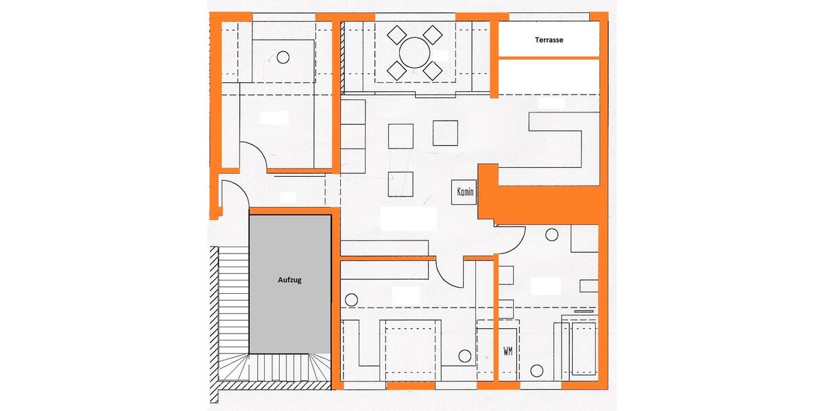 Dachgeschoßwohnung Koblenz - 3 Zimmer, 100 m&sup2;, 925&euro; | Angebot:25978908