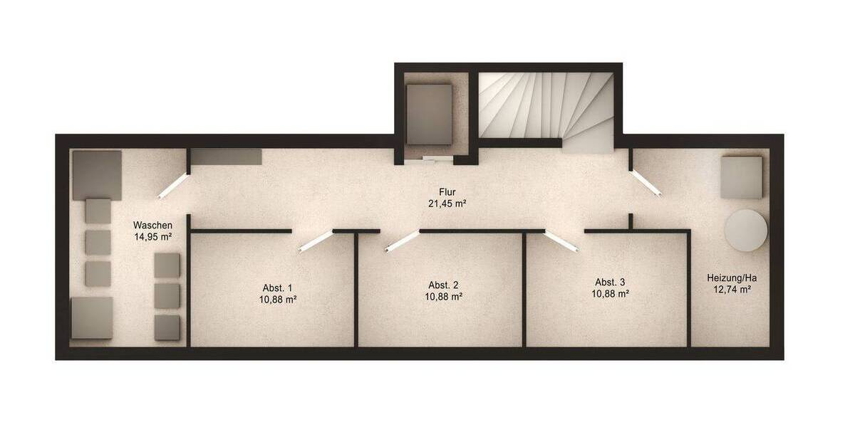 Etagenwohnung Bad Honnef - 3 Zimmer, 87 m&sup2;, 539.000&euro; | Angebot:26043498