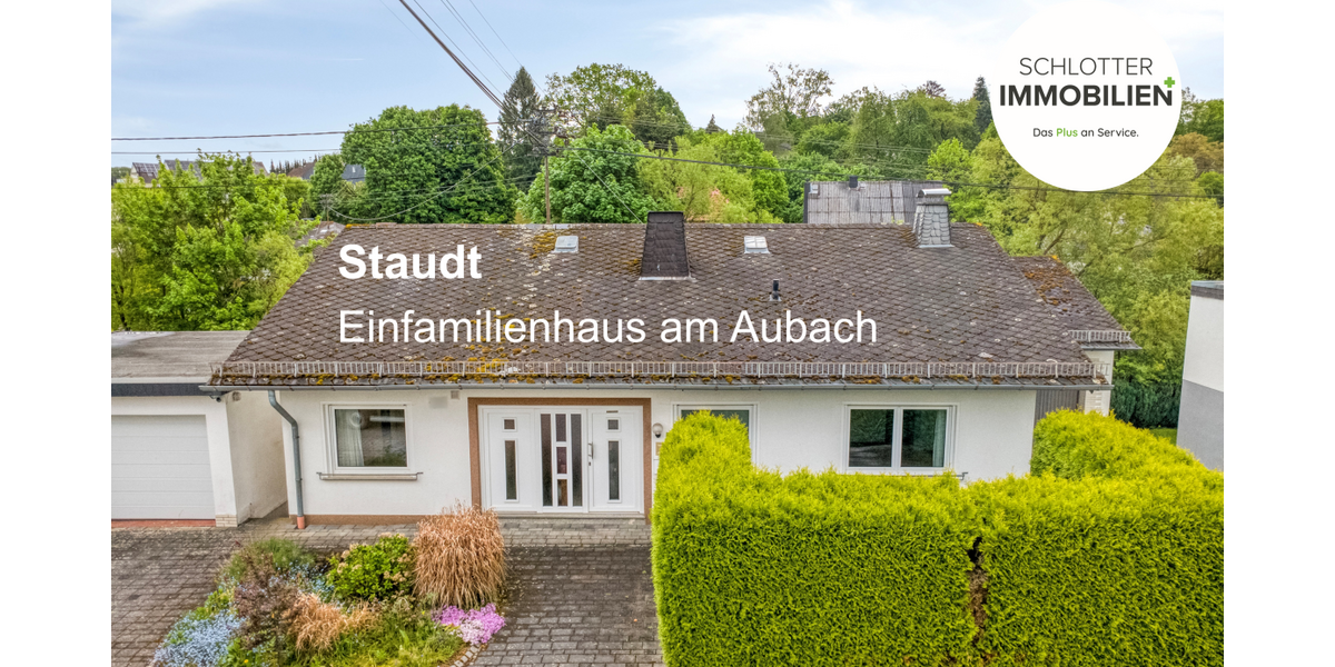 Großes Einfamilienhaus in ruhiger Lage am Aubach - Einfamilienhaus Staudt | Angebot:26586160