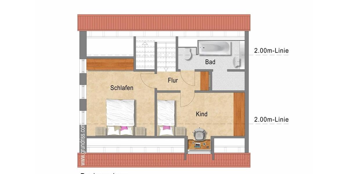 Maisonettenwohnung Montabaur - 3 Zimmer, 78 m&sup2;, 865&euro; | Angebot:25572042