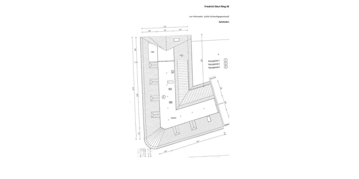 Dachgeschoßwohnung Koblenz - 4 Zimmer, 105 m&sup2;, 1.300&euro; | Angebot:25918961