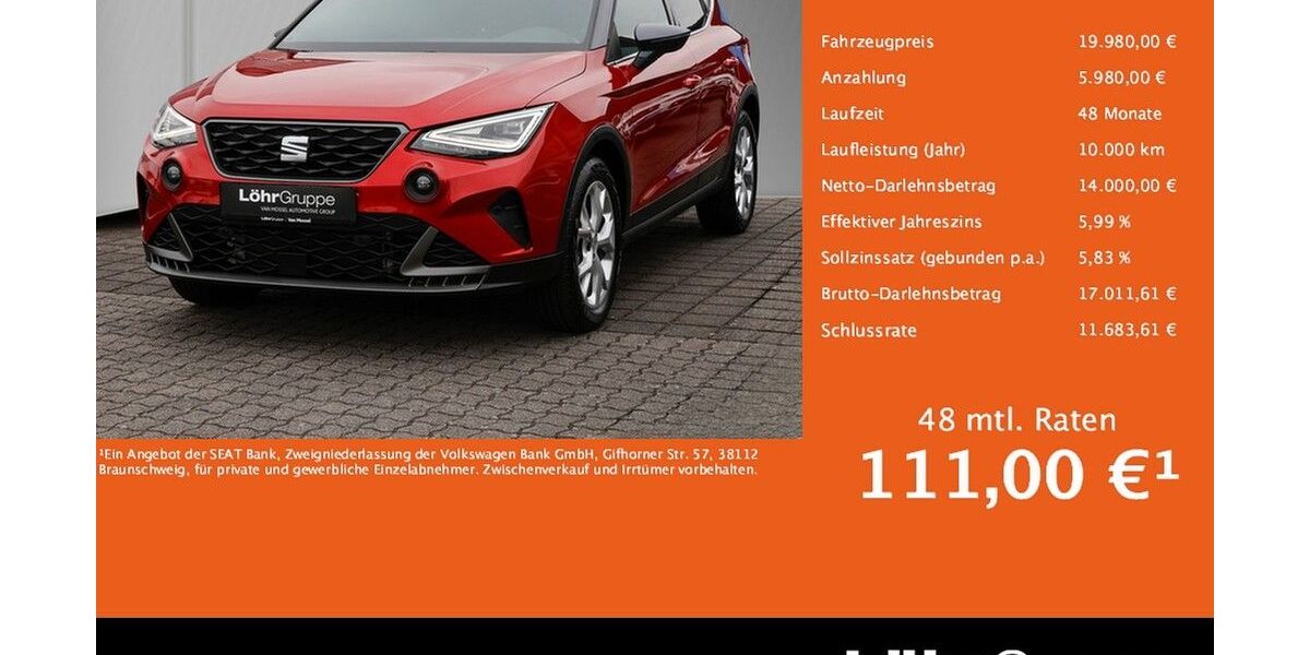 Seat Arona 24.103 km 19.980 &euro; Neuwied 56564