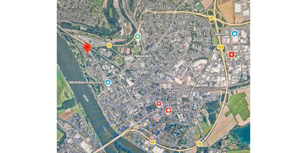 Erdgeschoßwohnung Neuwied - 2 Zimmer, 60 m&sup2;, 700&euro; | Angebot:25886578