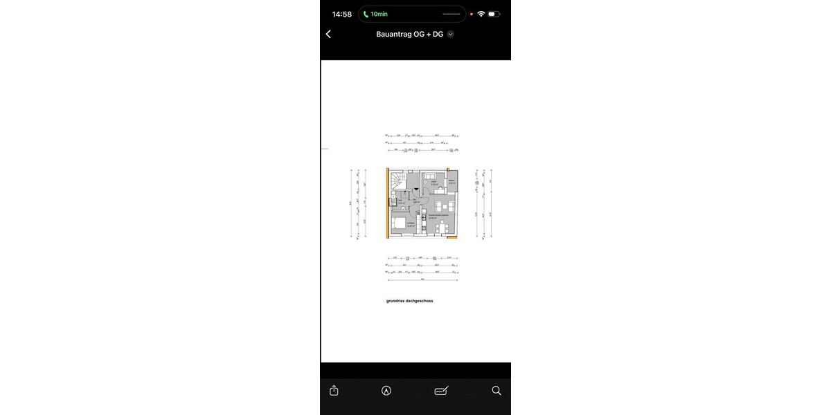 Dachgeschoßwohnung Urmitz - 3 Zimmer, 65 m&sup2;, 250.000&euro; | Angebot:25087116