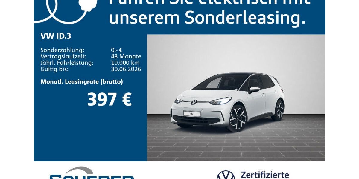 VW ID.3 19.500 km 30.900 &euro; Kruft 56642