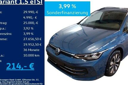 VW Golf 9.700 km 29.990 &euro; Heiligenroth 56412