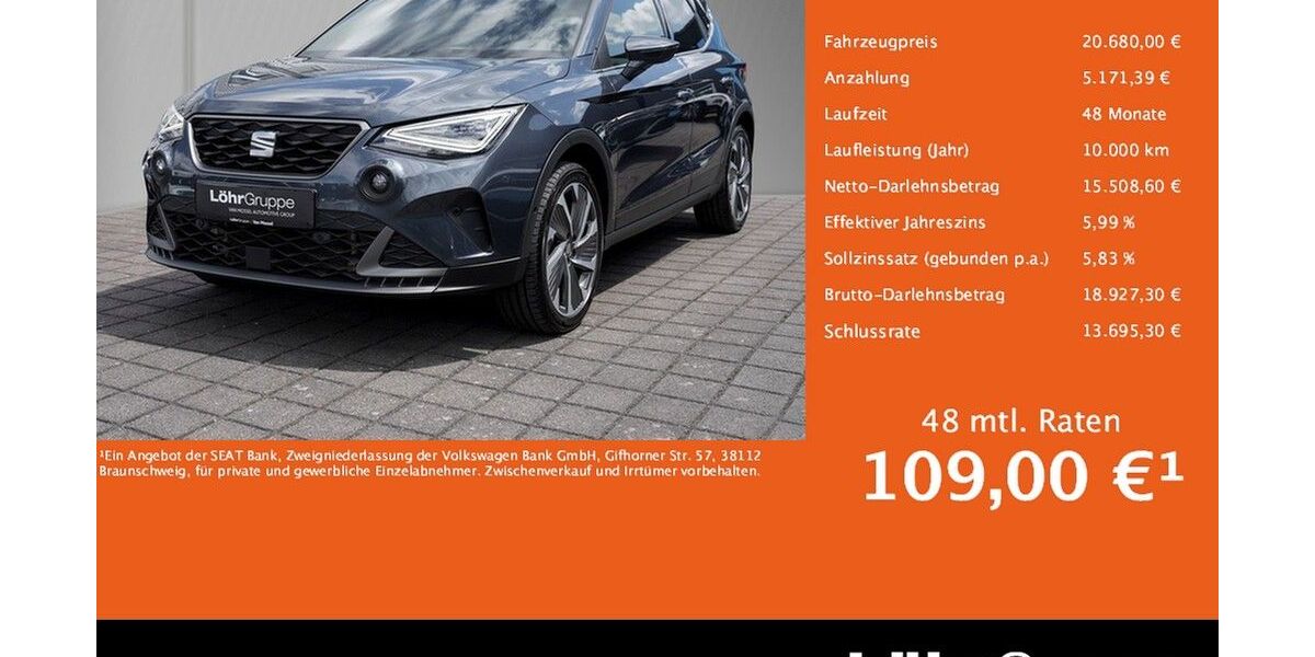 Seat Arona 39.733 km 20.680 &euro; Neuwied 56564